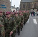 German Soldiers participate in a joint ceremony with U.S. Soldiers