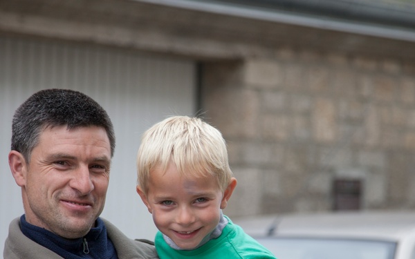 German Soldiers participate in a joint ceremony with U.S. Soldiers