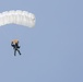 Dutch jumpmasters conduct a freefall from a Skyvan