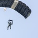 Dutch jumpmasters conduct a freefall from a Skyvan