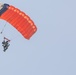 Dutch jumpmasters conduct a freefall from a Skyvan