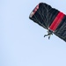 Dutch jumpmasters conduct a freefall from a Skyvan