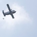 U.S. Army and Dutch and Belgium paratroopers conduct jump training from a Skyvan