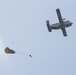 U.S. Army and Dutch and Belgium paratroopers conduct jump training from a Skyvan