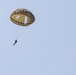 U.S. Army and Dutch and Belgium paratroopers conduct jump training from a Skyvan