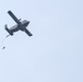 U.S. Army and Dutch and Belgium paratroopers conduct jump training from a Skyvan