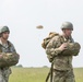 U.S. Army and Dutch and Belgium paratroopers conduct jump training from a Skyvan