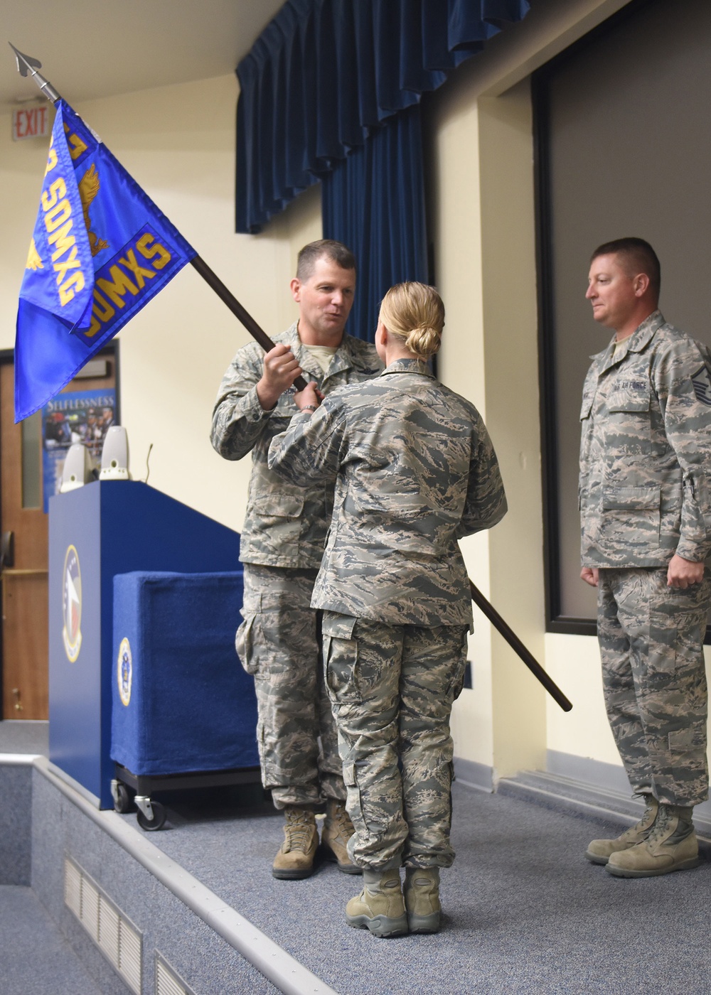 193rd SOMXS appoints first female commander
