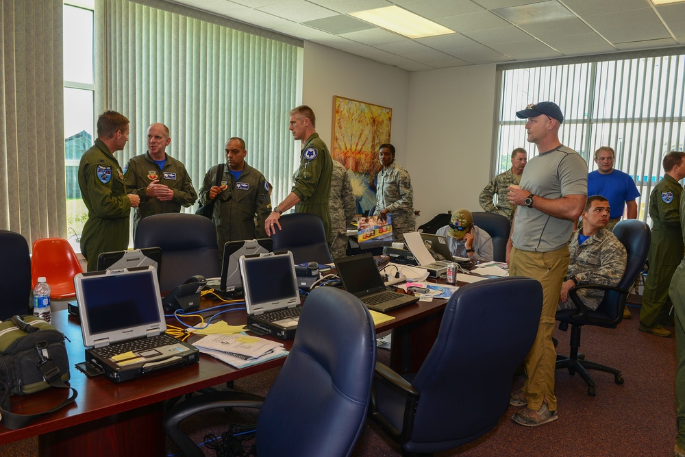 Brig. Gen. Lambe visits crash site