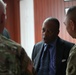 Honorable Todd Robinson speaks with U.S. Army Generals.
