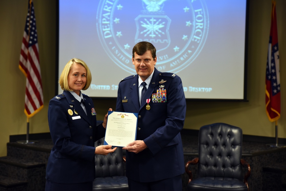 Burger finishes 30 year Air Force career