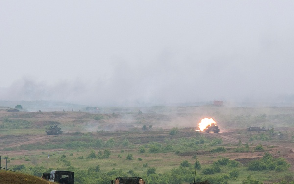 Exercise Anakonda 2016 - Live Fire Demonstration
