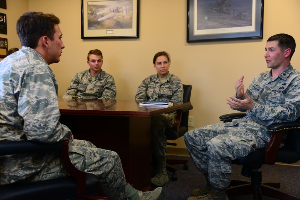 Air Force Academy cadets visit nuclear base