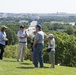 Steve Van Hoven, Arlington National Cemetery’s horticulture division chief, conducts a tour in ANC