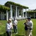 Steve Van Hoven, Arlington National Cemetery’s horticulture division chief, conducts a tour in ANC