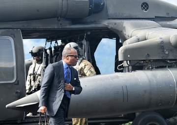 U.S. and Guatemalan officials attend BEYOND THE HORIZON 2016 GUATEMALA closing ceremony