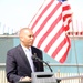 Jeffries speaks at project completion ceremony