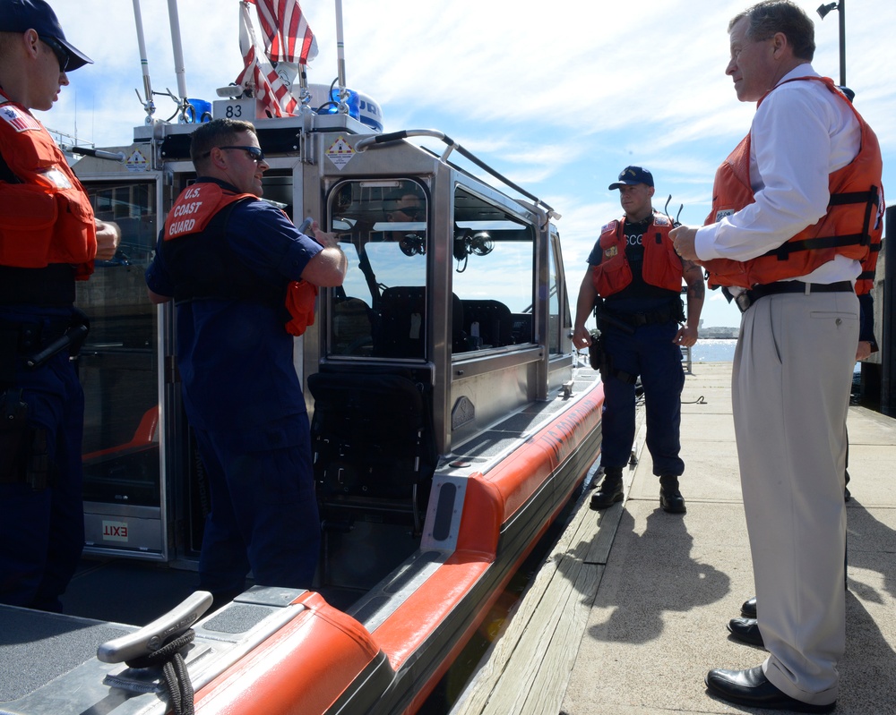 Rep. Charlie Dent visits Coast Guard Sector Delaware Bay