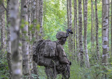 Soldier during Air Assault and Objective Capture, Anakonda 16