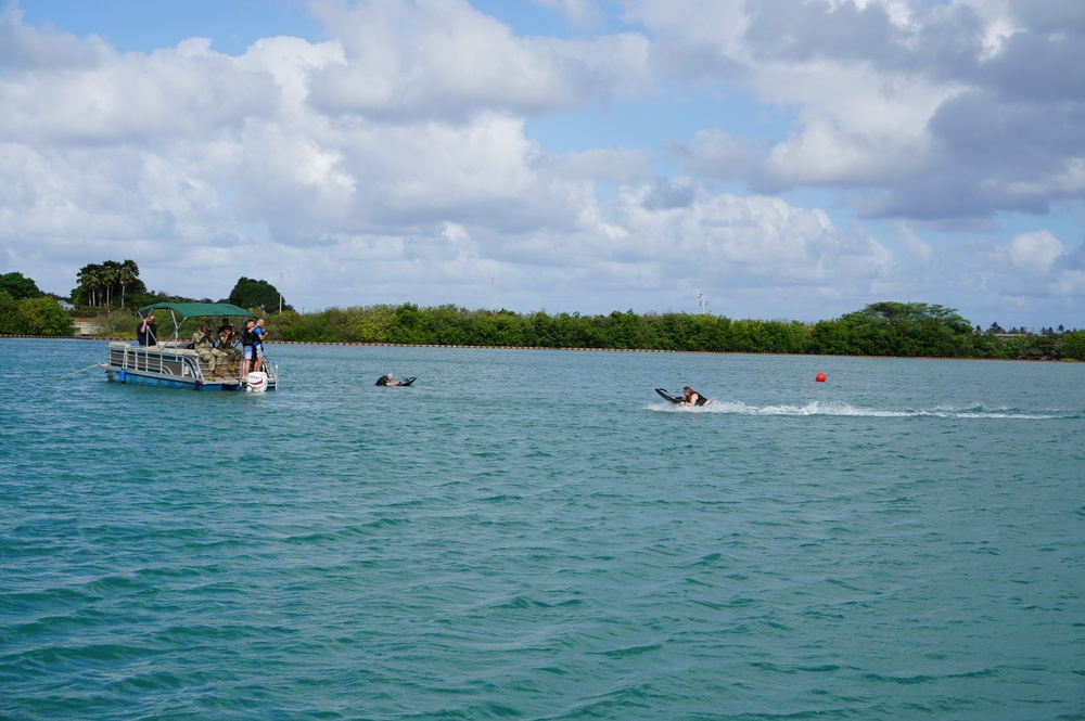 Multinational leaders make a splash with self-powered surfboards
