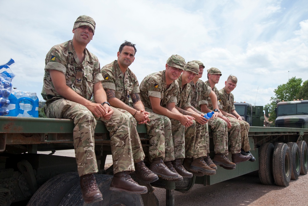 Multinational Drivers Training