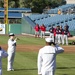 Sailors Participate in Patriotic Opener at Chiefs Game