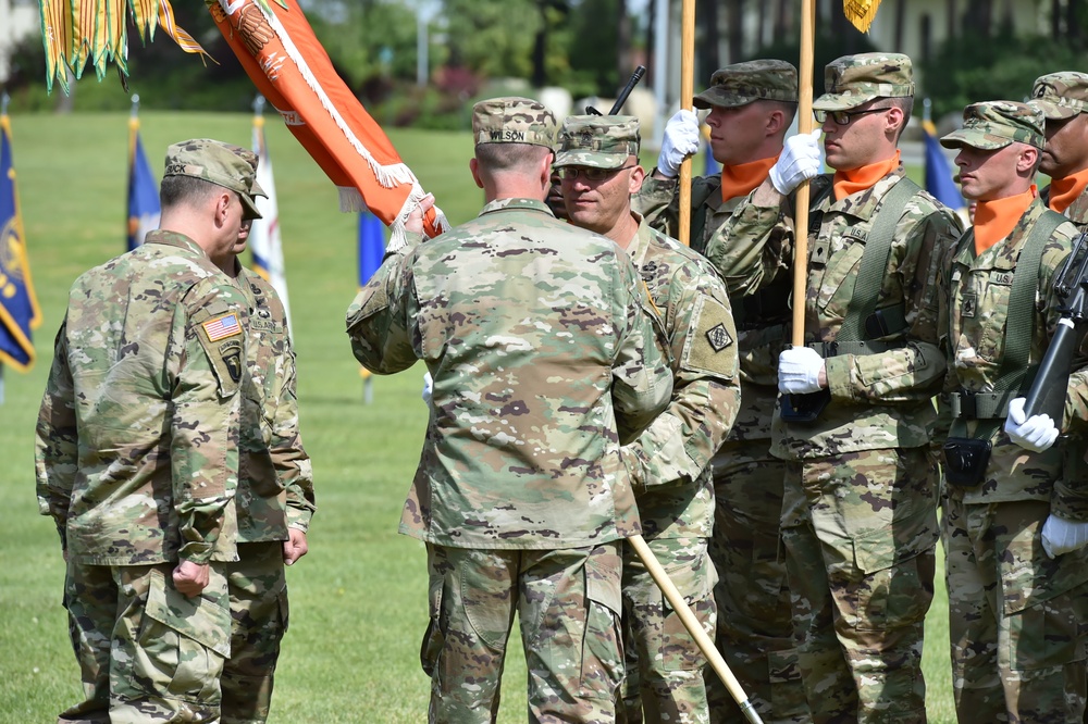 44th ESB Change of Command Ceremony