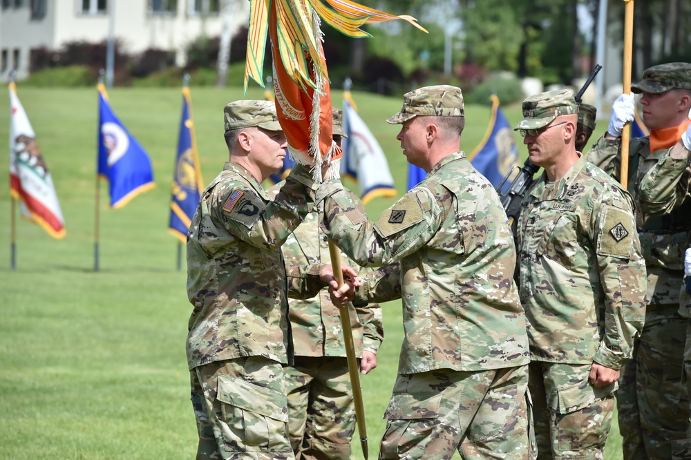 44th ESB Change of Command Ceremony