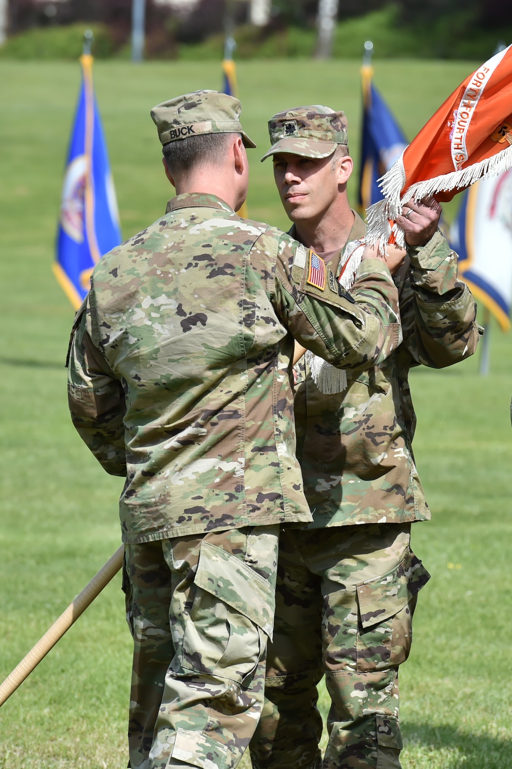 44th ESB Change of Command Ceremony