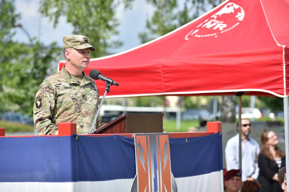 44th ESB Change of Command Ceremony