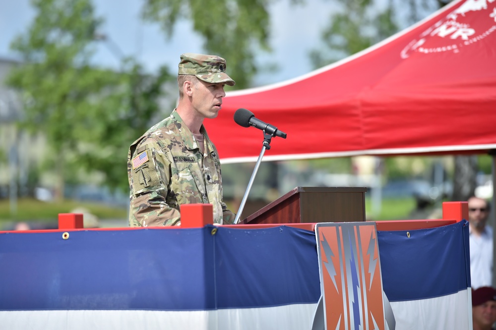 44th ESB Change of Command Ceremony