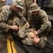 2/2 MARINES AND SAILORS PRACTICE COMBAT LIFE SAVING TECHNIQUES ONBOARD THE USS ASHLAND (LSD 48)