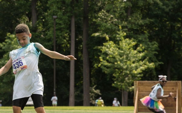 MWR Holds Color Me 5K