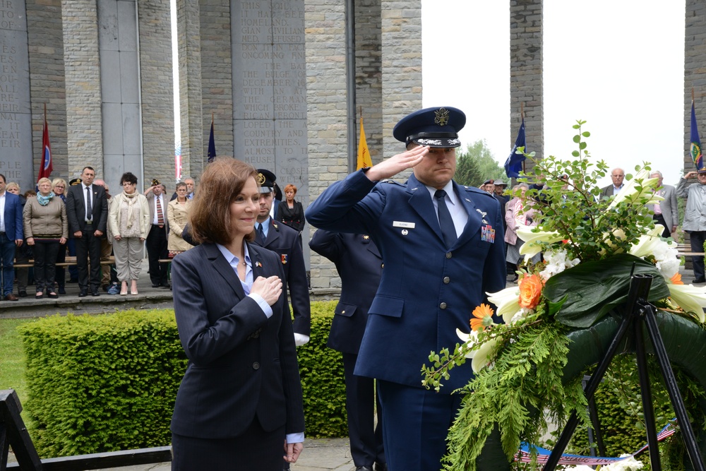 Battle of the Bulge memorial in Bastogne