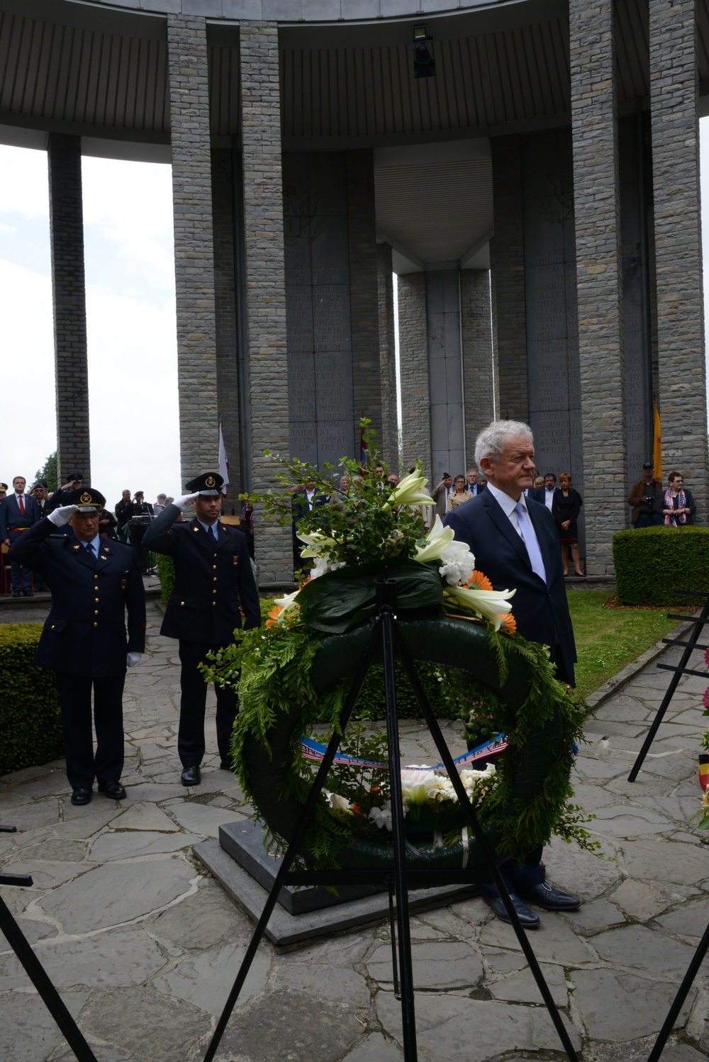 Battle of the Bulge memorial in Bastogne