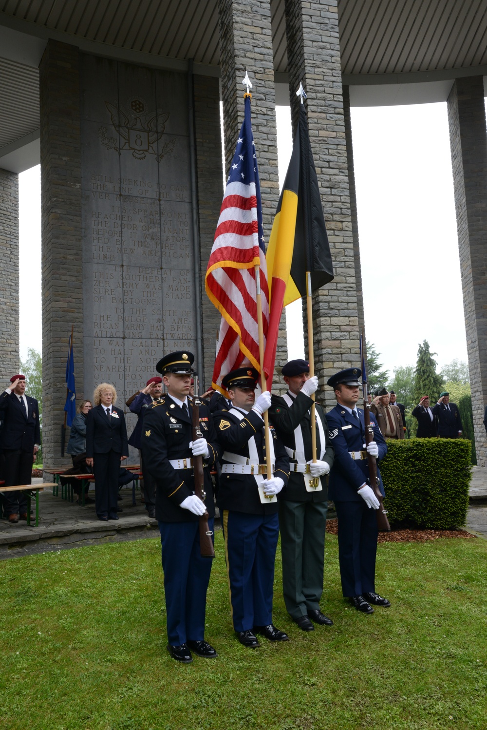 Battle of the Bulge memorial in Bastogne