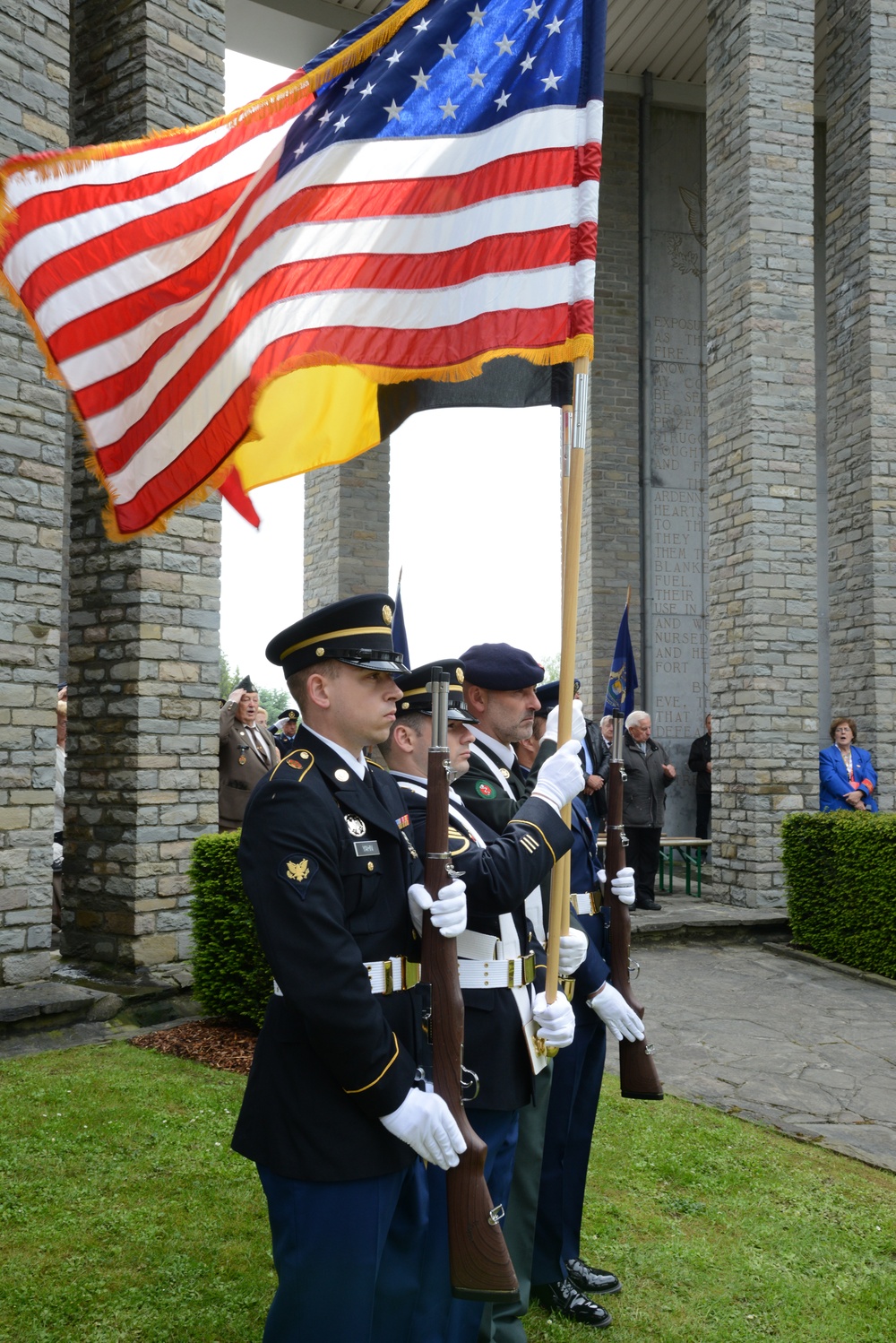 Battle of the Bulge memorial in Bastogne