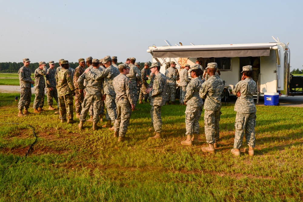 116th and 169th FSS provide meals to crash recovery site personnel