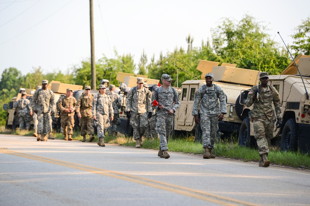 Army National Guard assist in SCANG F-16 Mishap