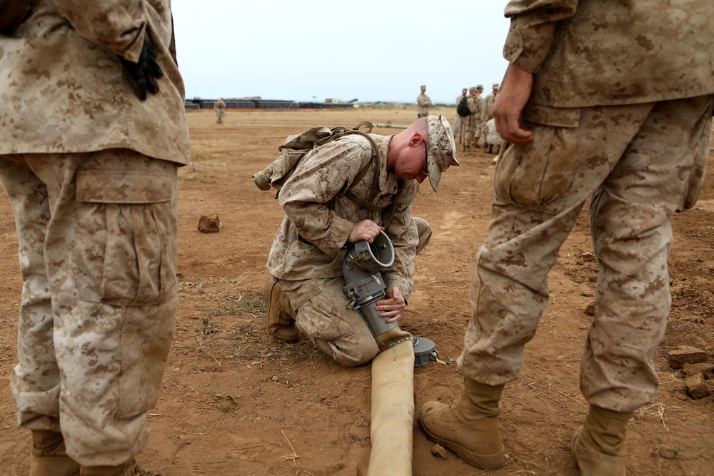 Coming Up to Speed; 6th, 7th ESB Marines train together aboard Camp Pendleton