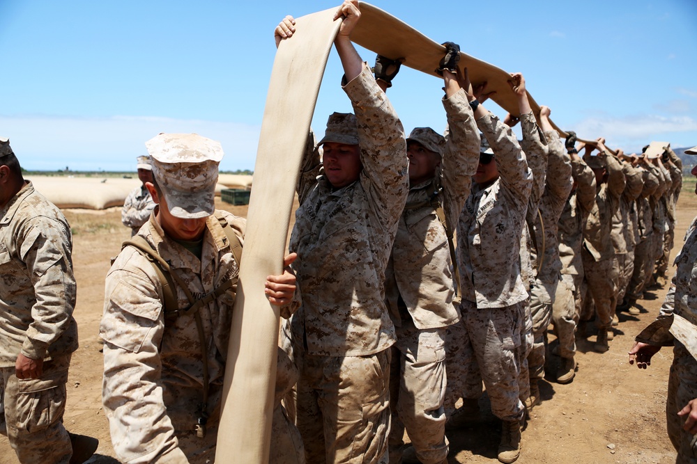 Coming Up to Speed; 6th, 7th ESB Marines train together aboard Camp Pendleton