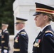 Wreath laying at the Tomb of the Unknown Soldier in Arlington National Cemetery for the Army’s 241st Birthday