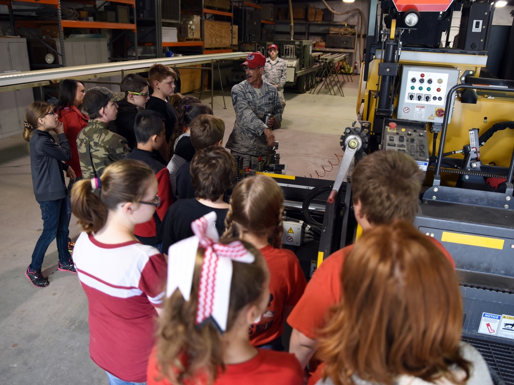 Students from Mansfield Elementary School visit 188th