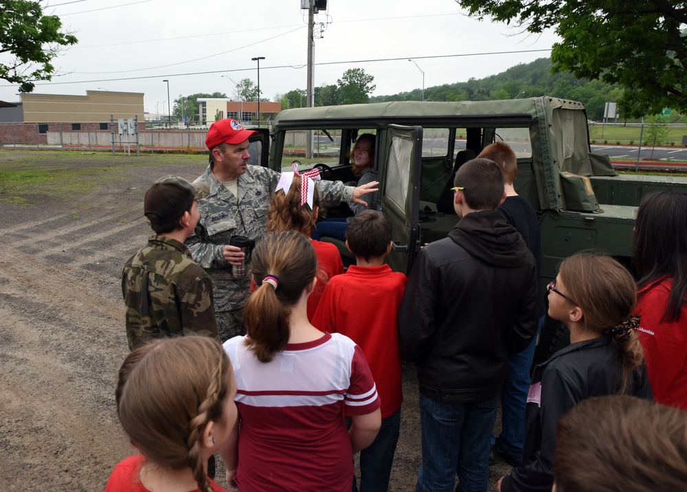 Students from Mansfield Elementary School visit 188th