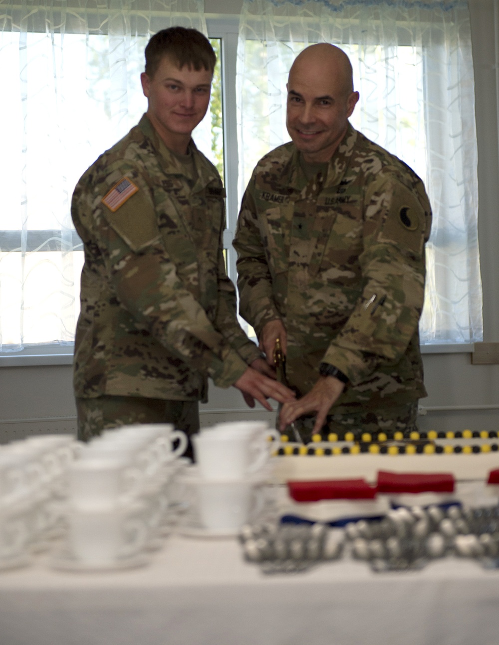 Soldiers Celebrate 241st U.S. Army Birthday at Saber Strike