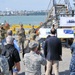 distinguished visitors tour Port of Tacoma during Cascadia Rising exercise