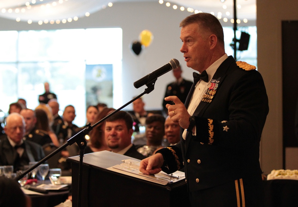 The 76th Operational Response Command (ORC), Commander, Maj. Gen. Ricky L. Waddell, hosted a Utah Army Ball