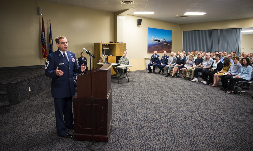Schneider promoted to highest enlisted grade