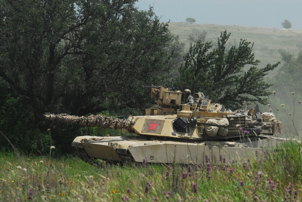 6th Squadron, 9th Cavalry Regiment, Maneuvers as the Opposing Force