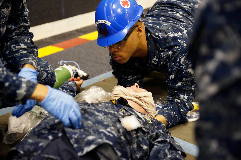 Ford Medical Emergency Drill